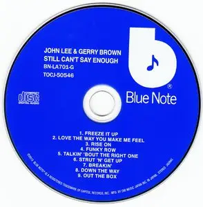 John Lee & Gerry Brown - Still Can't Say Enough (1976) {2013 Japanese BNLA Series 24-bit Remaster TOCJ-50546}