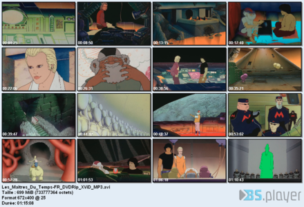 (Animation, Science Fiction, Aventure) Les Maitres Du Temps [FRENCH DVDRiP] 1982