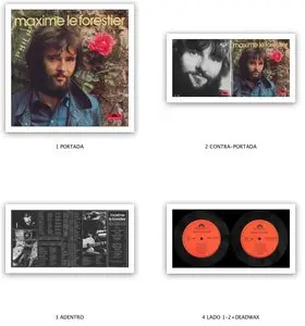 Maxime Le Forestier - Maxime Le Forestier (1972) FR Pressing - LP/FLAC In 24bit/96kHz