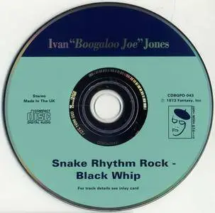 Boogaloo Joe Jones - Snake Rhythm Rock / Black Whip (1992) {Prestige--BGP CDBGPD 043 rec 1972-1973}