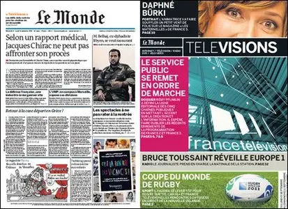 Le Monde - 4 & 5 September 2011 (+ Supplement)