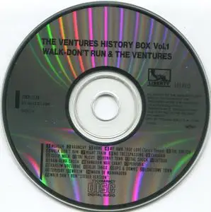 The Ventures - History Box, Vol.1 (1992) {4CD Set, Liberty ‎Japan TOCP-7129~32 rec 1960-1962}