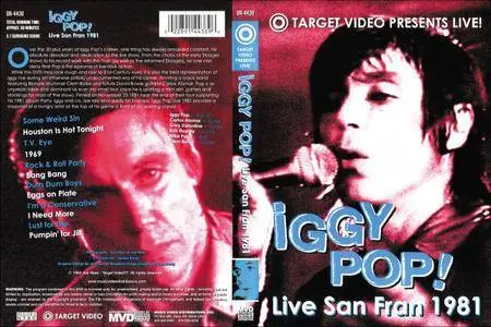 Iggy Pop - Live In San Fran 1981 (2005) Repost