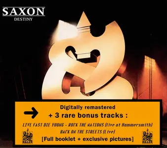 Saxon - Destiny (1988/ 2001) (Remastered limited edition) RE-LOADED