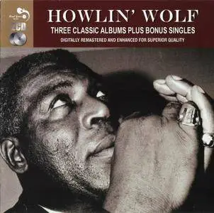 Howlin' Wolf - Three Classic Albums Plus Bonus Singles (2012) {Remastered}