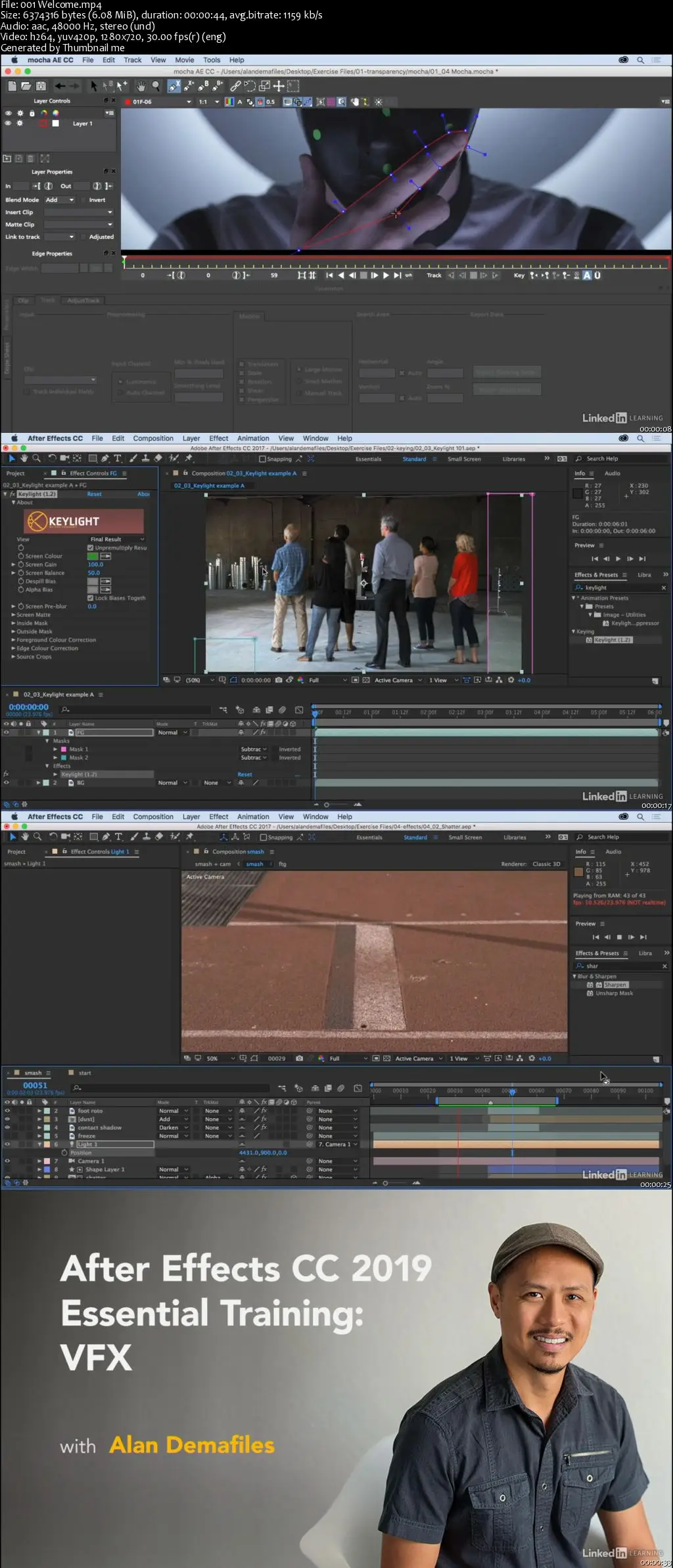 After Effects CC 2019 Essential Training VFX / AvaxHome