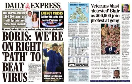 Daily Express – January 04, 2022