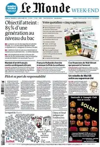 Le Monde et Suppléments du Samedi 14 Juillet 2012
