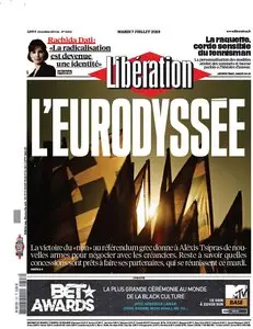 Libération du Mardi 7 Juillet 2015