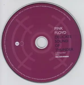 Pink Floyd - Delicate Sound Of Thunder (2020) {2CD Set, Pink Floyd Records ‎PFR36} (Complete Artwork)