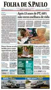 Folha de São Paulo - 13 de dezembro de 2015 - Domingo