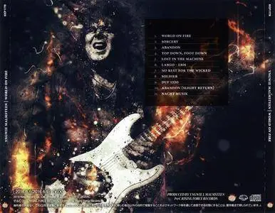 Yngwie Malmsteen - World On Fire (2016) [Japan SHM-CD]