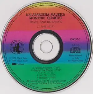 Kalaparusha Maurice McIntyre Quartet - Peace And Blessing (1997)