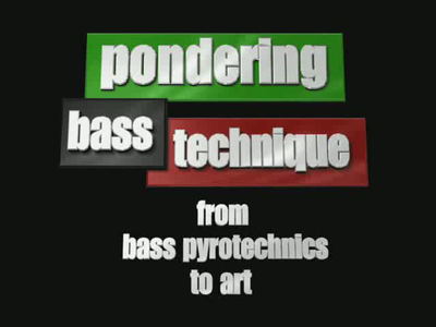Grooving For Heaven Vol. 4 - Pondering Bass Technique [repost]