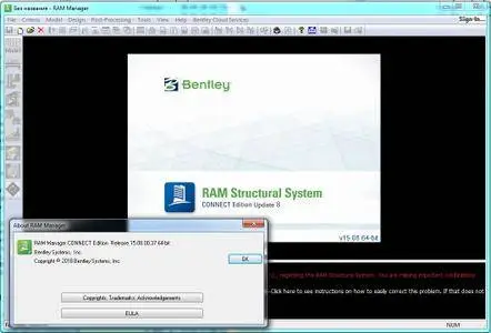 RAM Structural System CONNECT Edition V15 Update 8