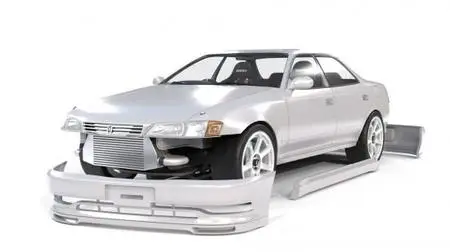 Toyota Mark 2 90 TourerV 3D Model