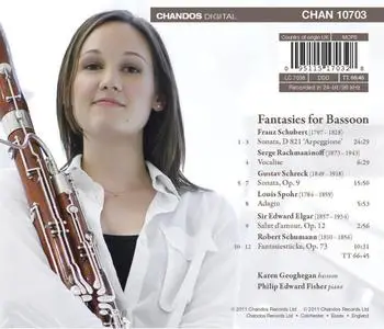 Karen Geoghegan, Philip Edward Fisher - Fantasies for Bassoon (2011) (Repost)