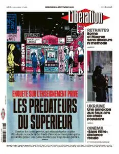 Libération – 28 septembre 2022