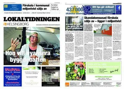 Lokaltidningen Helsingborg – 22 september 2018