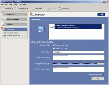 PGP Desktop Professional v9.7.0