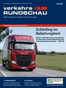 VerkehrsRundschau - 26. Oktober 2020