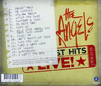 The Angels - Greatest Hits Live! (2011)