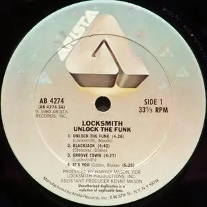 Locksmith - Unlock The Funk (1980) {Arista AB-4274} Vinyl Rip 16bit/44.1kHz