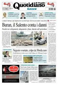 Quotidiano di Puglia Lecce - 27 Febbraio 2018
