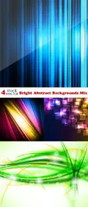 Vectors - Bright Abstract Backgrounds Mix