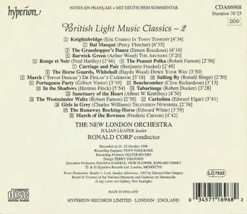 The New London Orchestra, Ronald Corp - British Light Music Classics, Vol. 2 (1996)