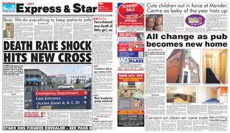 Express and Star City Edition – July 31, 2018