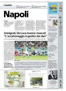 la Repubblica Napoli - 24 Settembre 2018