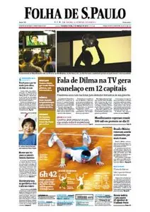 Folha de São Paulo - 9 de março de 2015 - Segunda