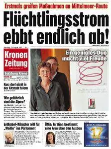 Kronen Zeitung Salzburg - 29. August 2017