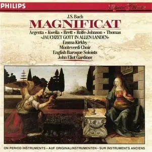 John Eliot Gardiner, English Baroque Soloists, Monteverdi Choir - J.S. Bach: Magnificat BWV 243, Cantata BWV 51 (1985)