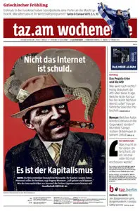Tageszeitung TAZ vom 31 Januar 2015