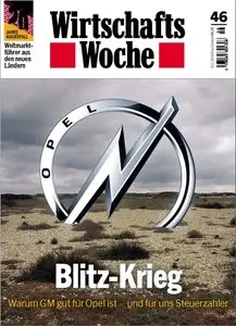 WirtschaftsWoche vom 09.11.2009 (46/2009)