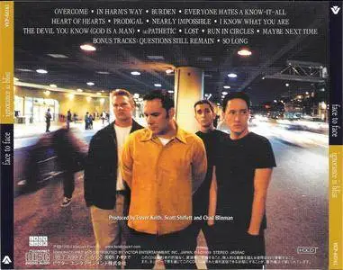 Face To Face - Ignorance Is Bliss (1999) {Victor Japan VICP-60761 - bonus tracks}