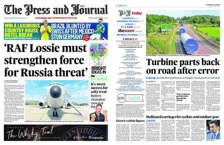 The Press and Journal Moray – June 18, 2018