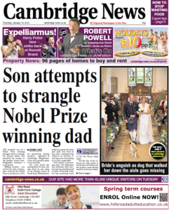 Cambridge News, 16. Januar 2014