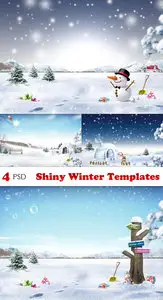 PSD - Shiny Winter Templates