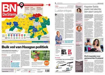 BN DeStem - Bergen op Zoom – 23 maart 2018
