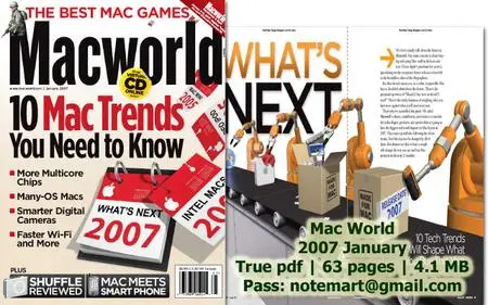 Macworld Magazine - 2007 January