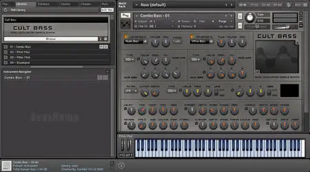 Cluster Sound Cult Bass KONTAKT
