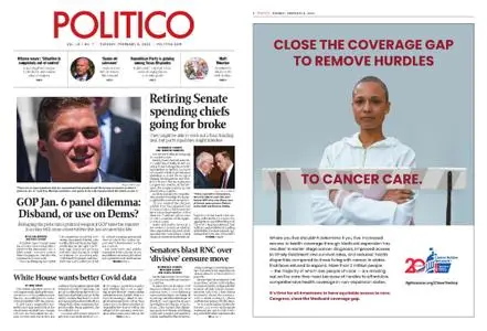 Politico – February 08, 2022