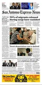 San Antonio Express News September 26, 2014