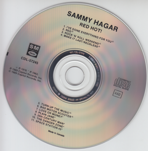 Sammy Hagar - Red Hot (1989)