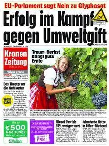 Kronen Zeitung - 21. Oktober 2017
