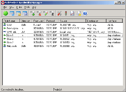 SoftPerfect Bandwidth Manager v2.3