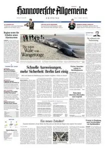 Hannoversche Allgemeine Zeitung - 11.01.2016